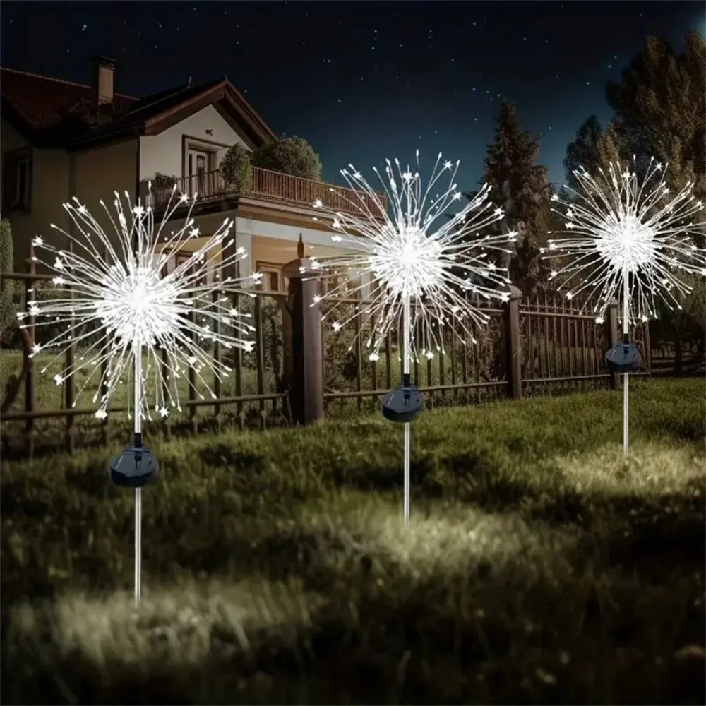 lumière solaire décorative étoile multicolore moderne ip65 led extérieure blanc interrupteur tactileextérieur
