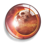 aimants réfrigérateur verre planètes galaxies nébuleuses adhésifs forts décoration moderne