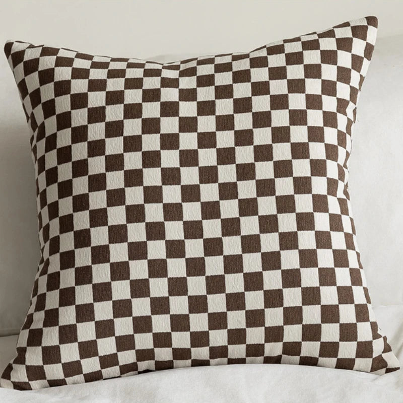 housse coussin décorative nordique moderne motif géométrique coton polyester 45x45cm voiture maison commercial