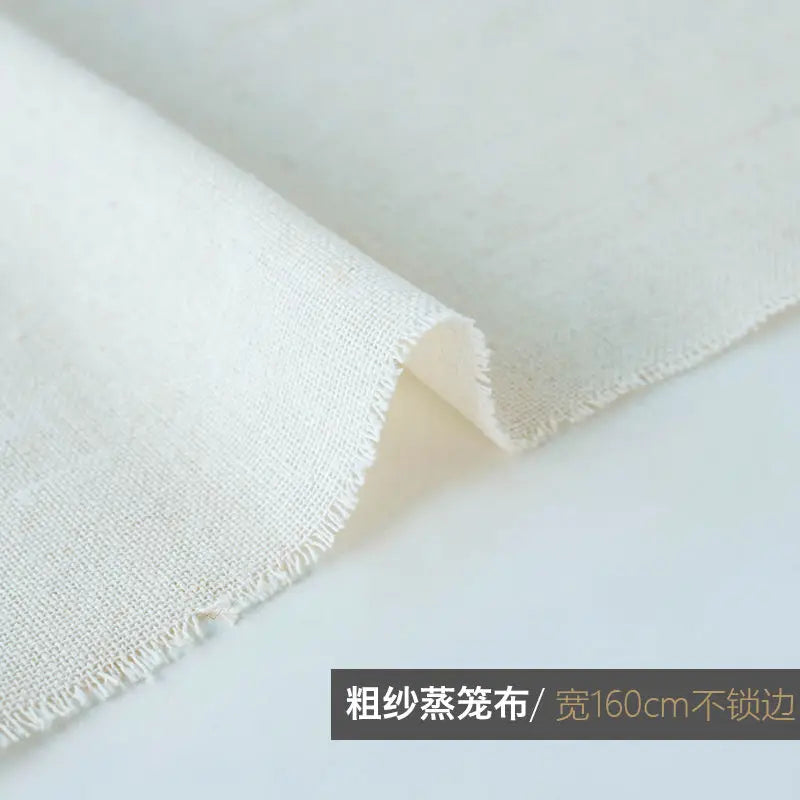 serviettes lingettes toile fine tissu respirant polyester beige clair blanc classique