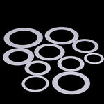 Anneaux taille blanche métal bases lampes entretoises rondelles joints extension support lumière minimaliste