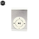 lecteur mp3 portable argent rose noir or bleu métal brillant compact moderne clips