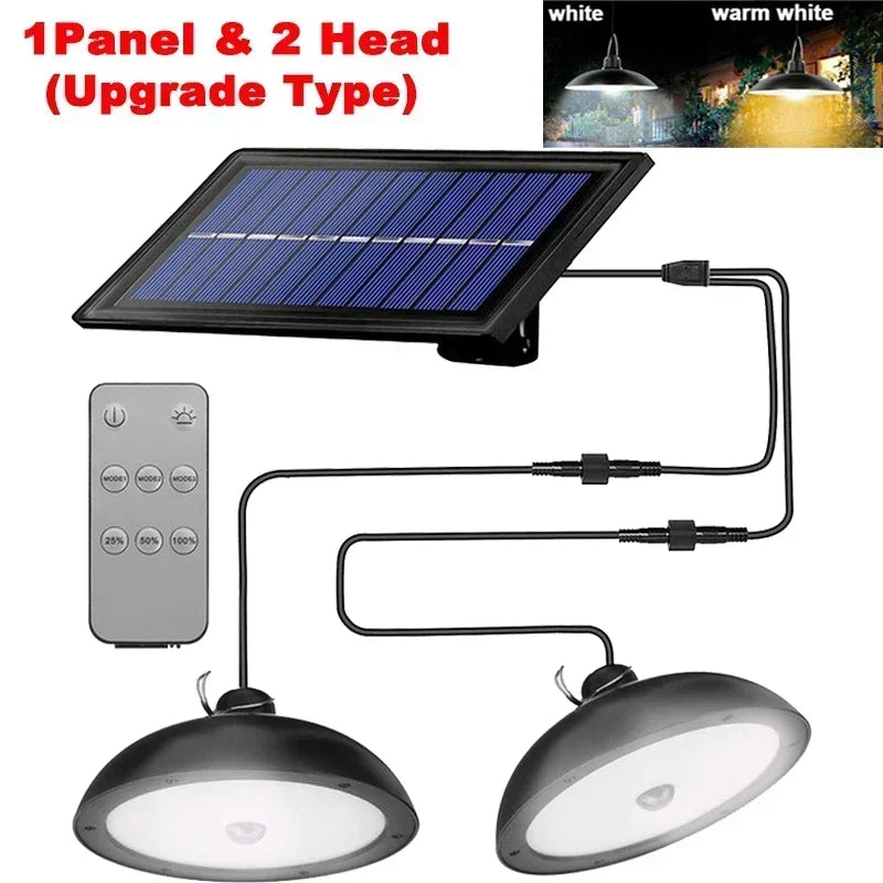 lampe solaire extérieure étanche noire moderne télécommande ip65 led abs