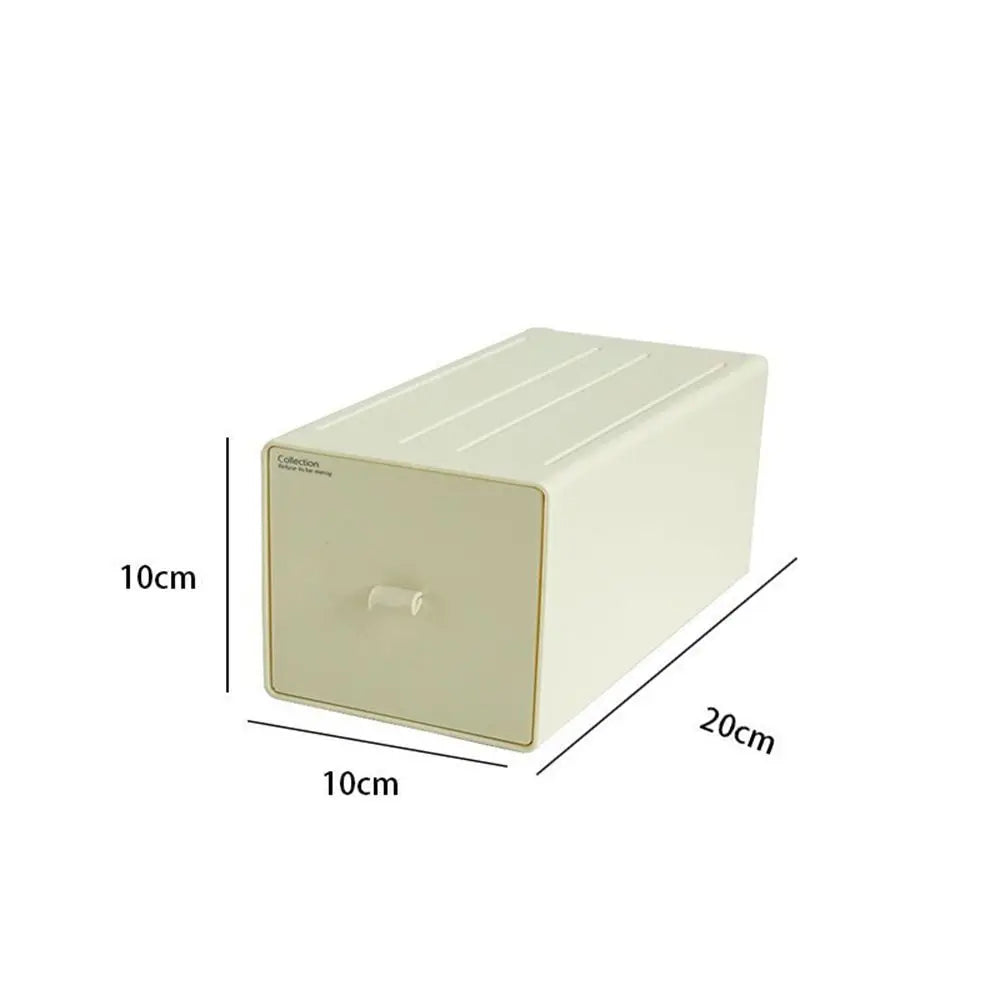 boîtes tiroirs blanc vert moderne réutilisables poignées grandes capacités rangement maison