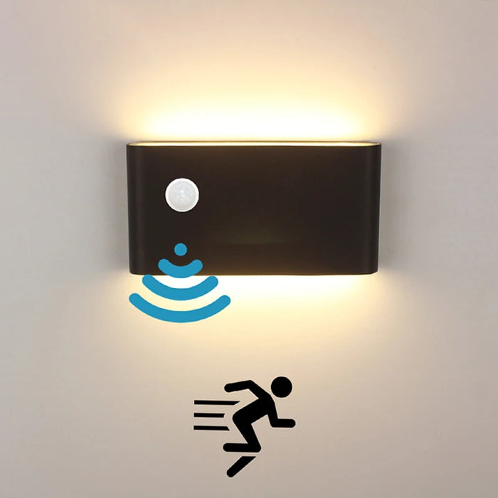 lampe murale moderne led noir autonome induction 2492000lm 110240v aluminium hydrofuge