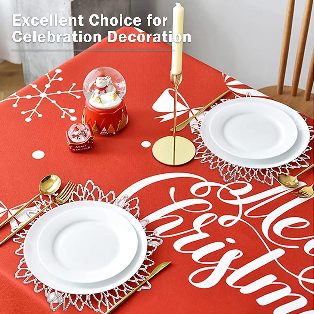 placemats dorés floral ajouré moderne respectueux environnement opaques variété tailles