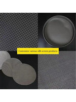 grille filet acier inoxydable fenêtre moderne chaînette fixe anti insectes large filets réguliers gris