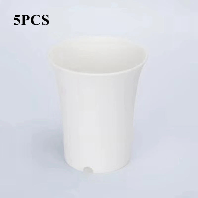 pots plante noirs blancs modernes succulentes décoration maison 10pc 5pc