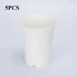 pots plante noirs blancs modernes succulentes décoration maison 10pc 5pc