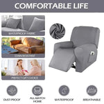 housse canapé inclinable imperméable antidérapante coton jacquard moderne poche gris bleumarineclair beige noir rose