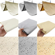 voile imperiale polyester tissu uni beige gris jaune métalliques événementielextérieurProtectionSolaireToileTranslucide