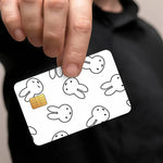 autocollants protection cartes credit transport commun dessin animal mignon points etoiles blanc noir adhésifs