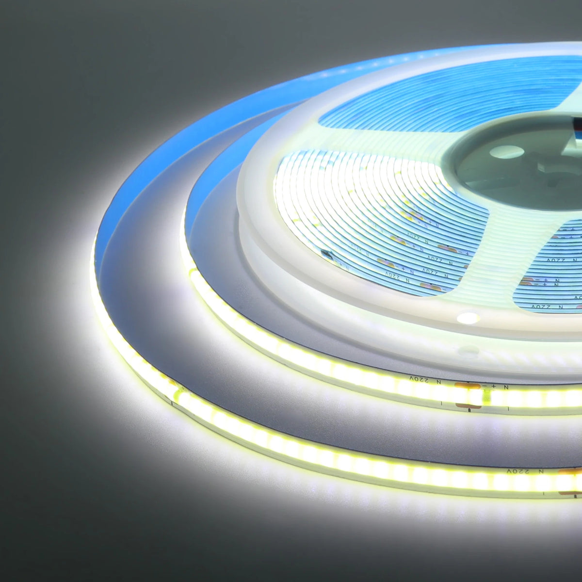 ruban led cob 240 led adhésif blanc chaud moderne 3000k 4000k 6000k 50000h