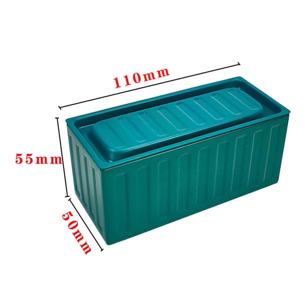 boîte rangement couleur noir rouge bleu foncé rose jaune vert foncé violet clair orange