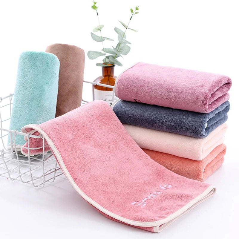 serviette bain microfibre absorbante rapide bleu rose marron gris verte noël