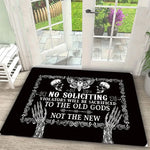 tapis sol moderne noir motifs graphiques anti dérapant facile nettoyage 30x50cm 40x60cm
