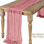 nappe decorative plissée semi transparente beige rose vert olive mariage nouvelle annee festive
