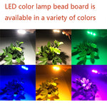 plaque led colorée diamètre 32mm blanc chaud jaune bleu vert violet rouge moderne câbles