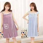 serviette bain douce microfibre violet bleu clair rose moderne poche élément décoratif absorbant confortable
