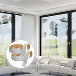 ruban decoratif adhesif fleurs feuilles classique blanc decoration murale stickers fleuris skirting border trims
