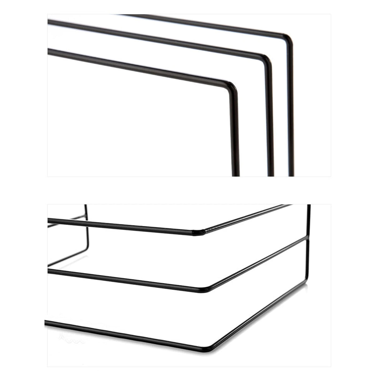 porte serviettes acier noir moderne imperméable serviettes rangement vaisselle étendoir support plat