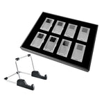 plaques diamants transparentes moderne pince lunettes support bijoux exposition organisateur transparent