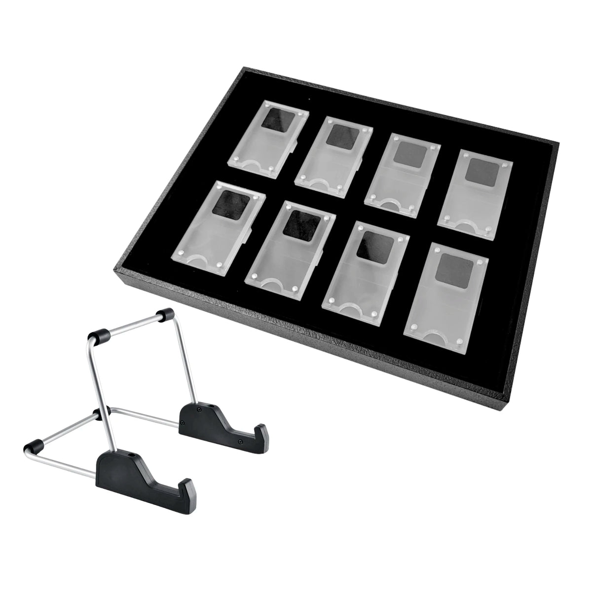 plaques diamants transparentes moderne pince lunettes support bijoux exposition organisateur transparent