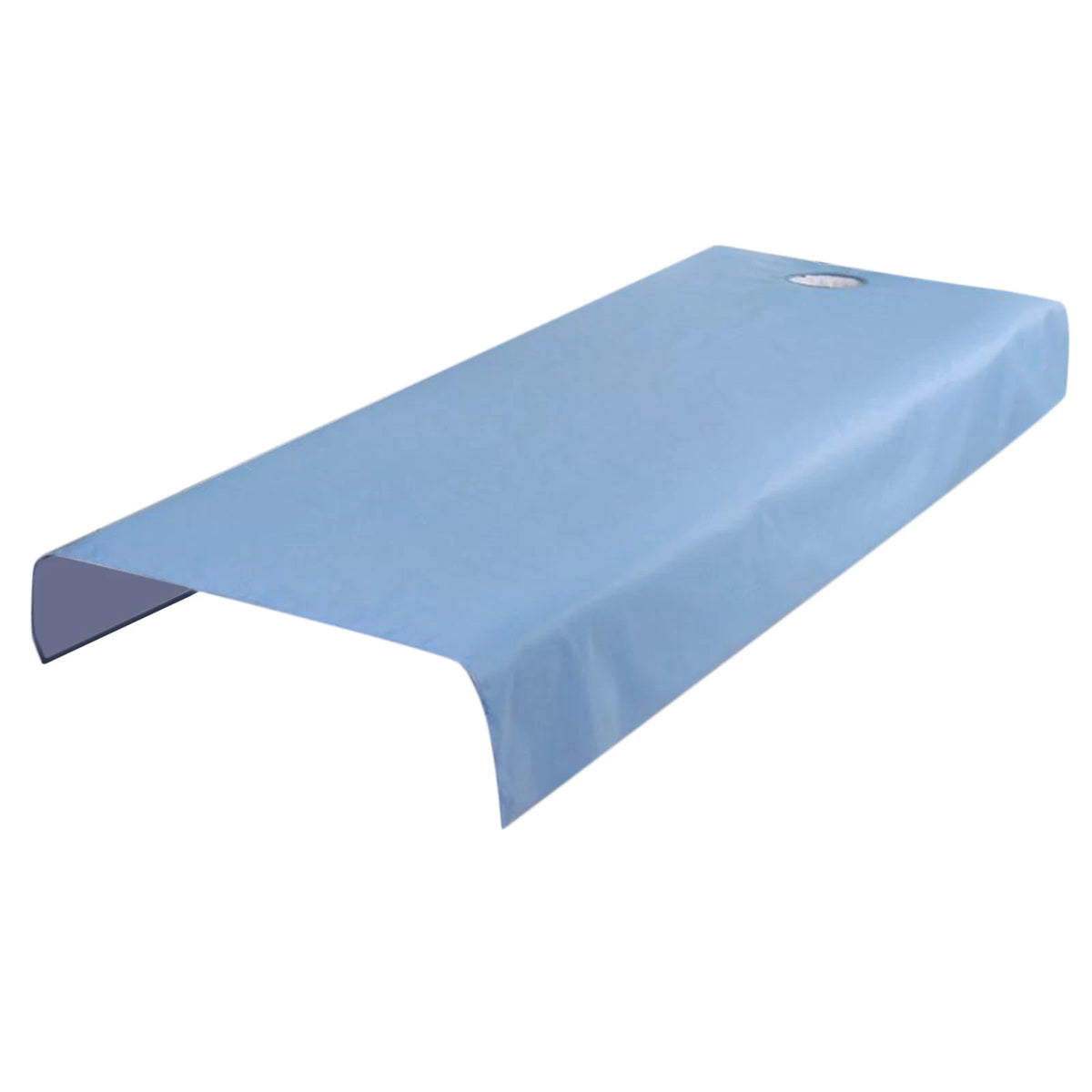 drap table massage uni imperméable marron blanc violet vert moderne spa relaxation face trous