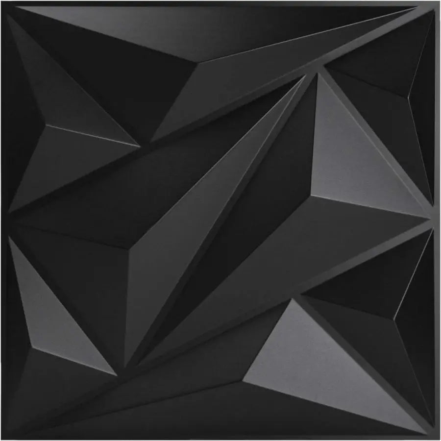 panneaux decoratifs 3d blanc geometrique moderne adhesif 30cm 30cm