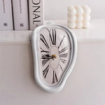 horloge murale moderne or noir argent classique chiffres romains batteries aaa adhésif