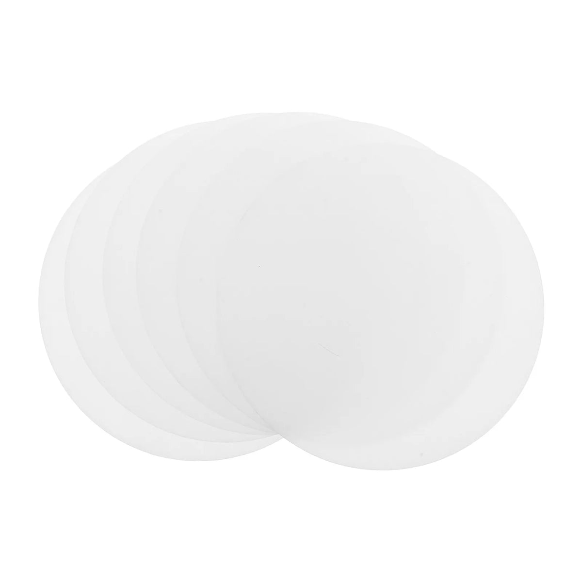 plaque finition blanc moderne clips led éclairage uniforme diffuseur lumière douce opacité rond lisse