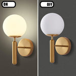 applique murale moderne or noir led éclairage chambre cuisine salle manger fixée mur minimaliste