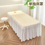 housses lit polyester coton brodé texture blanche moderne ruban adhésif inclusion