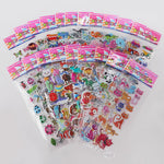 sticker autocollant animal cartoon multicolore occasion fête anniversaire noël enfants adolescents