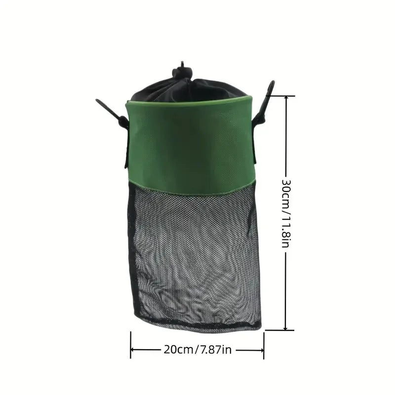sac rangement épingles linge oxford polyester réutilisable moderne pratique vert violet gris