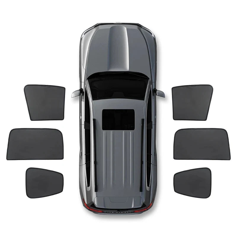pare soleil voiture noir maille fine clips modernes protection solaire lc300 2021 2025 clips