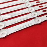 bande led rétro éclairage blanc moderne 973mm leds connecteurs fixations 3v