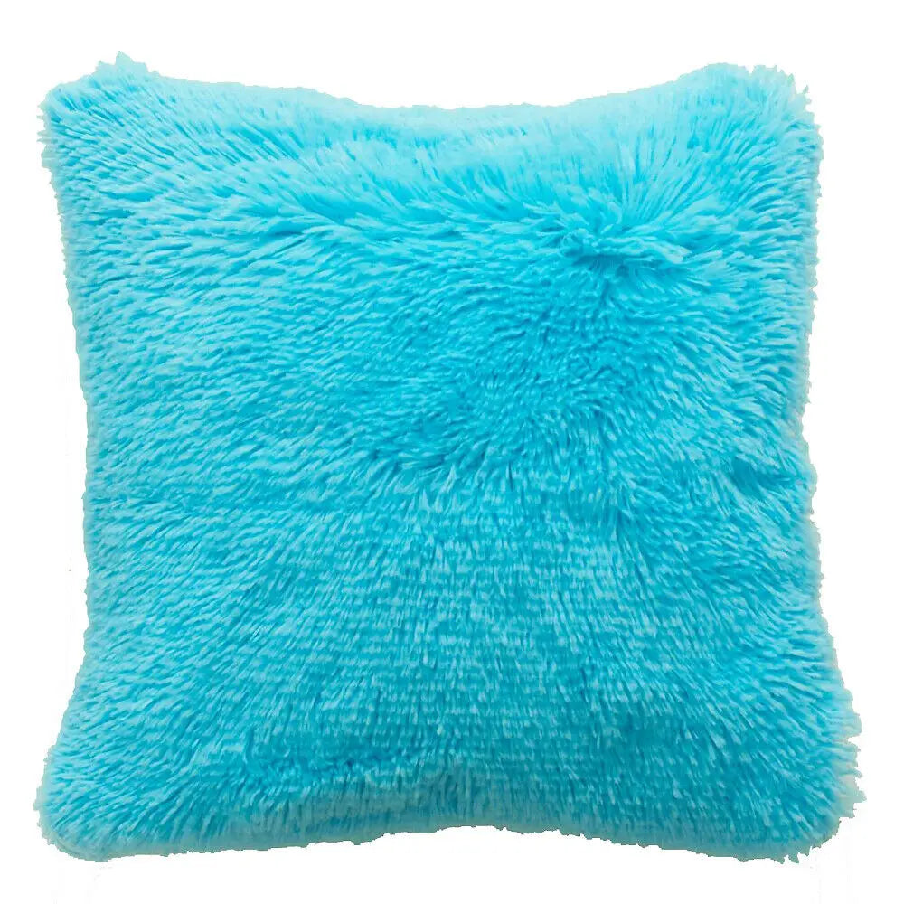 taies d'oreiller imprimées moderne pelucheuses couleurs variées imperméables respectueuses environnement