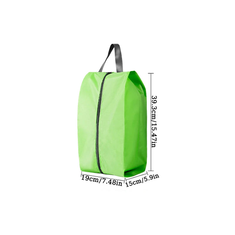 sacs chaussures pliables imperméables multi usages réutilisables modernes portables étanches zippées stockage organisation voyage