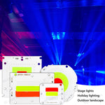 plaque led rgb 50w blanc rouge vert moderne perforations câbles connexion