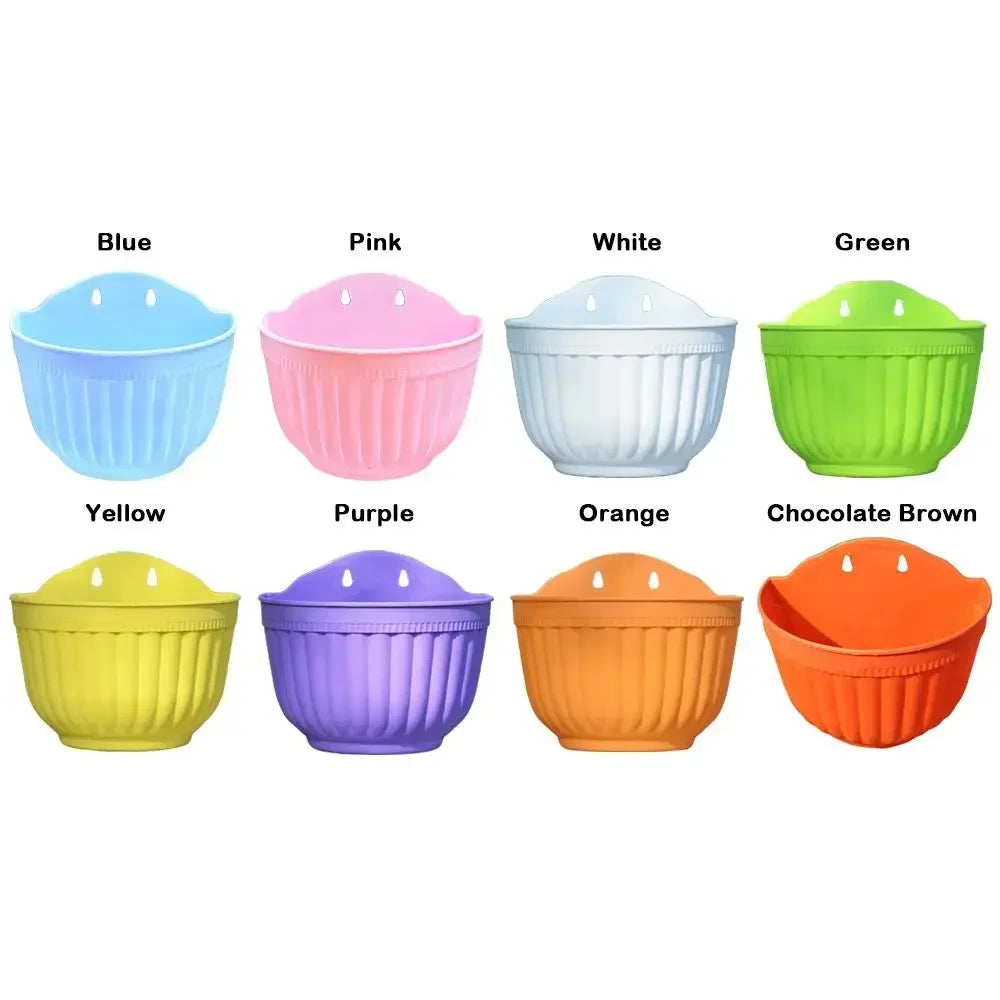 cache pot mural moderne rayures verticales vert violet rose bleu jaune blanc orange marron