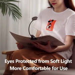 lampe moderne led rechargeable pince usb noir flux lumineux continu toucher interrupteur