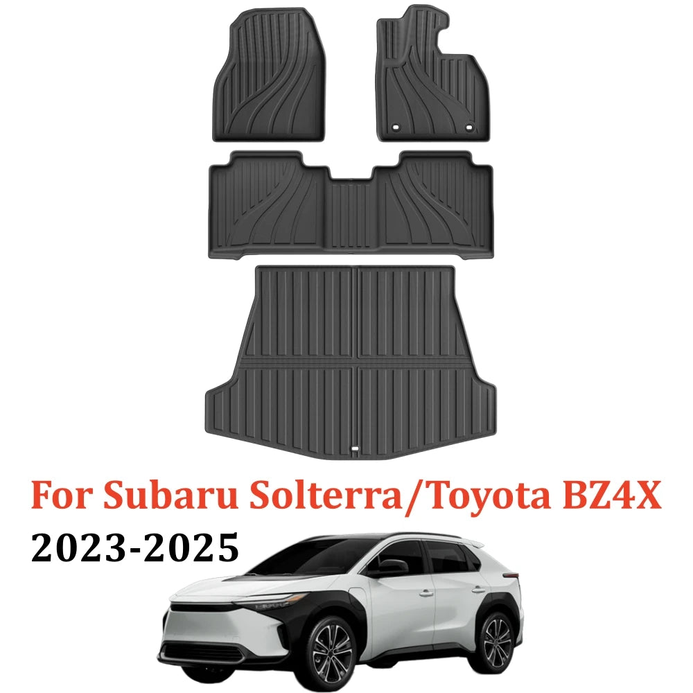 tapis sol voiture noir rayures horizontales moderne tpe avant arrière