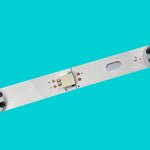 bande lumineuse led blanc bleu moderne adhésif connecteur boutons symboles téléviseur remplacement réparation 15pcs