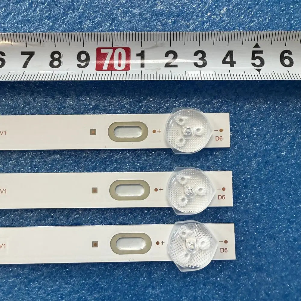 bandes led blanc modernes 70mm certifiées ul rohs lvd gs cem connecteurs fixations