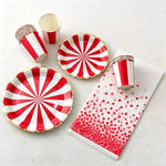 assiettes gobelets papier jetables motifs floraux fête anniversaire mariage décoration