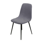 chaise moderne tissu imprimé petits points vert noir beige gris marron bleu blanc