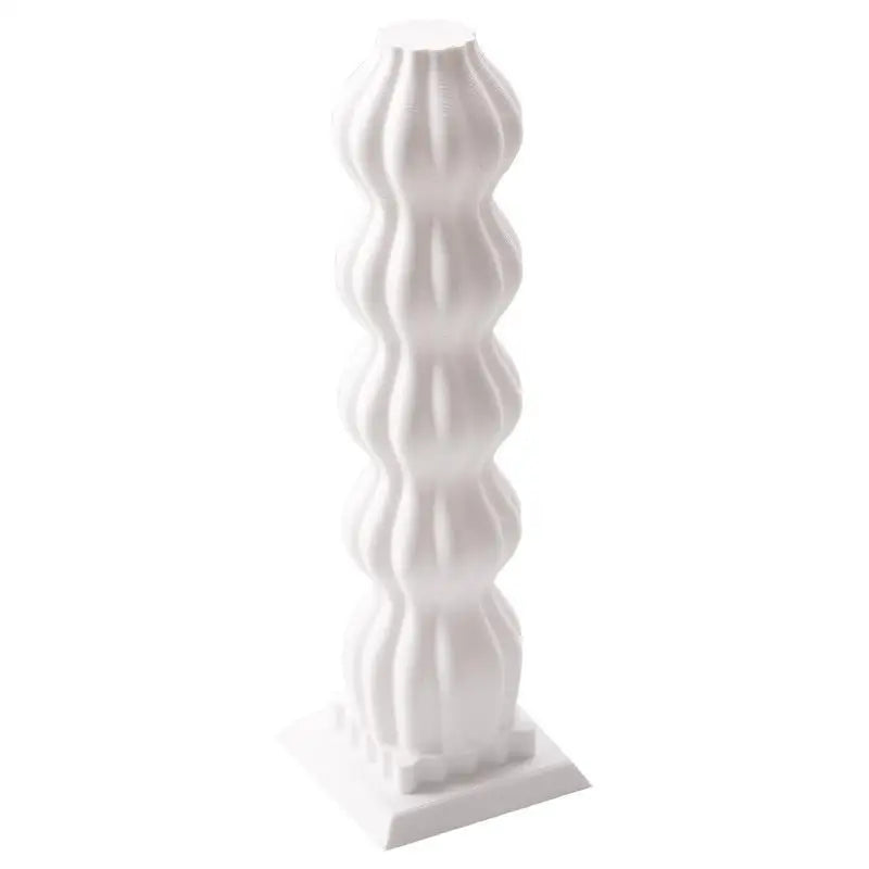 lampe décorative miniature moderne résine blanche motif vertical 3d lumineuse chambre salon