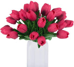 décoration mariage tulipe artificielle noire moderne intérieur 20 pièces bricolage événement