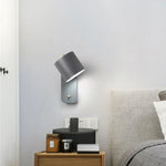 applique murale moderne minimaliste gris blanc vert noir éclairage chambre cuisine entrée étude